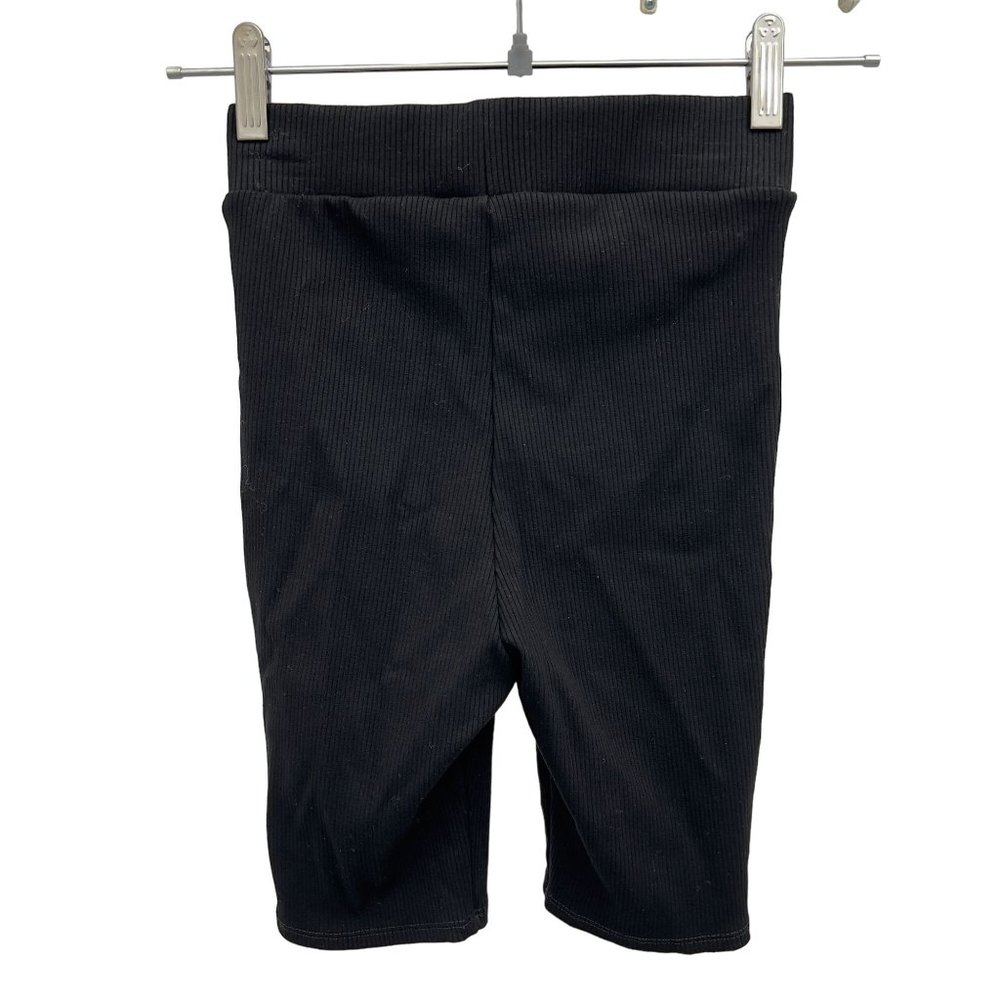 Naked Wardrobe Black Snatched Ribbed Shorts Size S NW-P0081 - Picture 3 of 9